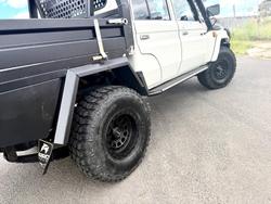 2018 Toyota Landcruiser Workmate VDJ79R 4X4 Dual Range French Vanilla