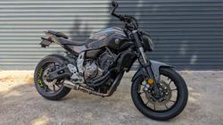 2015 Yamaha MT-07 LA Grey