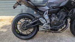 2015 Yamaha MT-07 LA Grey
