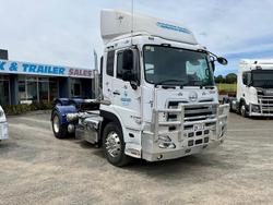 2023 UD Quon 460 Only 32329Klm 1505 Hours Suit New Byer $145500+Gst UD QUON 460 SINGLE DRIVE WHITE