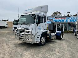 2023 UD Quon 460 Only 32329Klm 1505 Hours Suit New Byer $145500+Gst UD QUON 460 SINGLE DRIVE WHITE