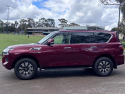2025 Nissan Patrol Ti Y62 MY25 4X4 Dual Range Desert Red