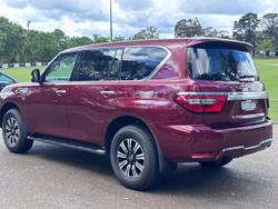 2025 Nissan Patrol Ti Y62 MY25 4X4 Dual Range Desert Red