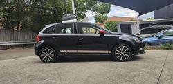 2016 Volkswagen Polo 81TSI beats 6R MY17 Deep Black