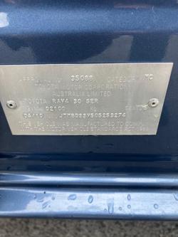 2010 Toyota RAV4 CV ACA33R 4X4 On Demand Blue Storm