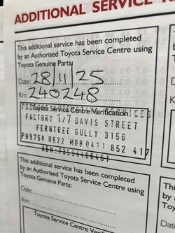 2010 Toyota RAV4 CV ACA33R 4X4 On Demand Blue Storm