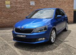 2016 SKODA Fabia 81TSI NJ MY16 Race Blue