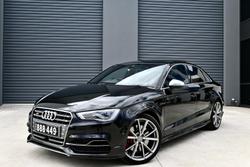 2015 Audi S3 8V MY16 Four Wheel Drive Brilliant Black