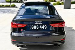 2015 Audi S3 8V MY16 Four Wheel Drive Brilliant Black