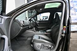 2015 Audi S3 8V MY16 Four Wheel Drive Brilliant Black