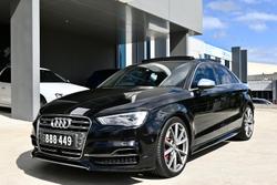 2015 Audi S3 8V MY16 Four Wheel Drive Brilliant Black