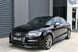 2015 Audi S3 8V MY16 Four Wheel Drive Brilliant Black