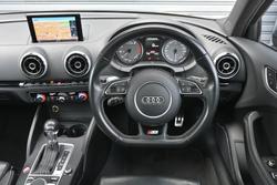 2015 Audi S3 8V MY16 Four Wheel Drive Brilliant Black