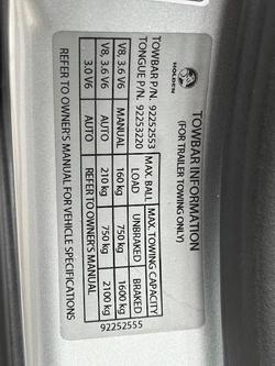 2014 Holden Calais V VF MY14 Nitrate