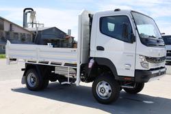 2025 Fuso Canter FG 4x4 Canter Tipper with Dropsides White