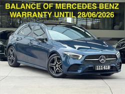 2021 Mercedes-Benz A-Class A250 W177 Four Wheel Drive Denim Blue