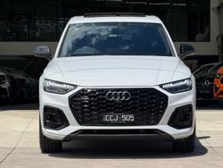 2022 Audi Q5 45 TFSI S line FY MY22 4X4 On Demand Glacier White