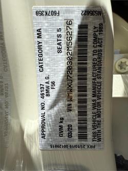 2020 MINI Hatch Cooper