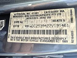 2019 Mercedes-Benz GLC-Class GLC200 X253 Selenite Grey