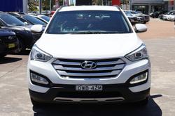 2014 Hyundai Santa Fe Active DM2 MY15 4X4 On Demand Creamy White