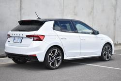 2025 SKODA Fabia 110TSI Monte Carlo PJ MY25 Moon White