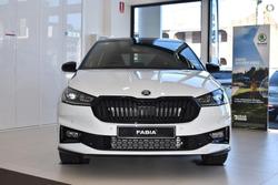2025 SKODA Fabia 110TSI Monte Carlo PJ MY25 Moon White