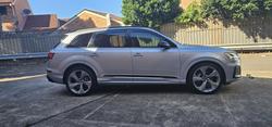2021 Audi Q7 50 TDI S line 4M MY22 Four Wheel Drive Daytona Grey Pearl