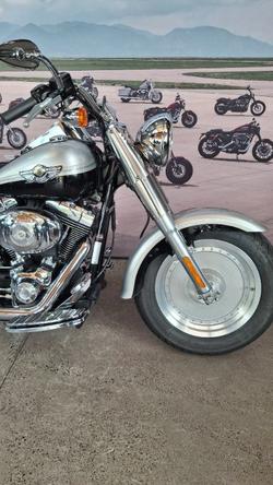 2003 Harley-davidson FLSTFI FAT BOY Black