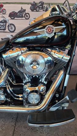 2003 Harley-davidson FLSTFI FAT BOY Black