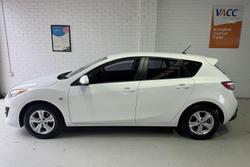 2010 Mazda 3 Maxx BL Series 1 MY10 Crystal White Pearl