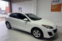2010 Mazda 3 Maxx BL Series 1 MY10 Crystal White Pearl