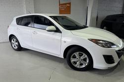 2010 Mazda 3 Maxx BL Series 1 MY10 Crystal White Pearl