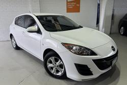 2010 Mazda 3 Maxx BL Series 1 MY10 Crystal White Pearl