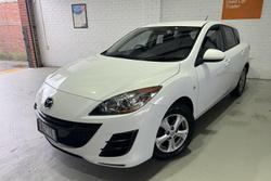 2010 Mazda 3 Maxx BL Series 1 MY10 Crystal White Pearl