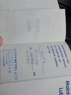 1996 Subaru Liberty GX 2GEN Cool Grey Opal