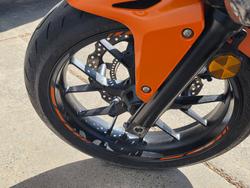 2017 Honda CBR500R BLACK ORANGE