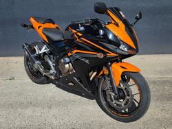 2017 Honda CBR500R BLACK ORANGE