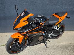 2017 Honda CBR500R BLACK ORANGE
