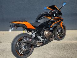 2017 Honda CBR500R BLACK ORANGE