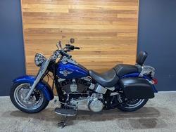 2015 Harley-davidson FLSTF FAT BOY Superior Blue