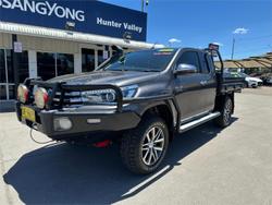 2018 Toyota Hilux SR5 GUN126R 4X4 Dual Range Graphite