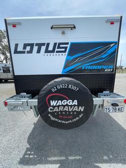 2021 Lotus Caravans 23'7 Trooper (Triple Bunk)