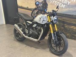 2025 Triumph Speed 400 Speed Four White