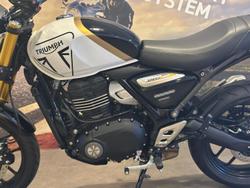 2025 Triumph Speed 400 Speed Four White