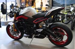 2025 Triumph Street Triple 765 RX Street Triple Silver