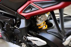 2025 Triumph Street Triple 765 RX Street Triple Silver