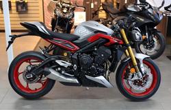 2025 Triumph Street Triple 765 RX Street Triple Silver