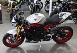 2025 Triumph Street Triple 765 RX Street Triple Silver