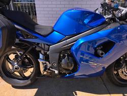 2007 Triumph SPRINT ST Blue