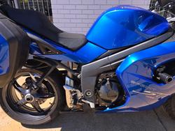 2007 Triumph SPRINT ST Blue